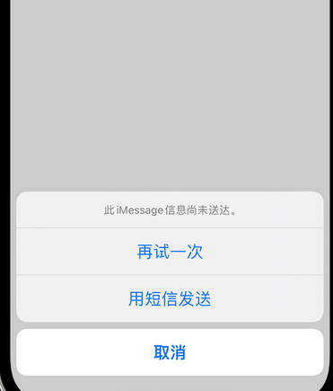 掇刀apple维修iPhone上无法正常发送iMessage信息